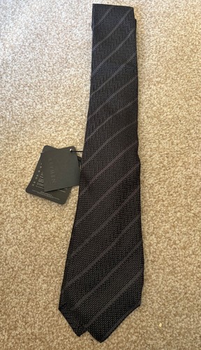 Kiton 100 silk tie made - kiton,