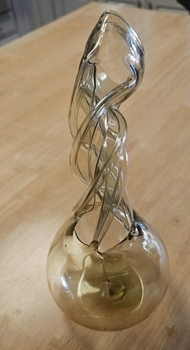 Vintage hand blown twisted - vintage,