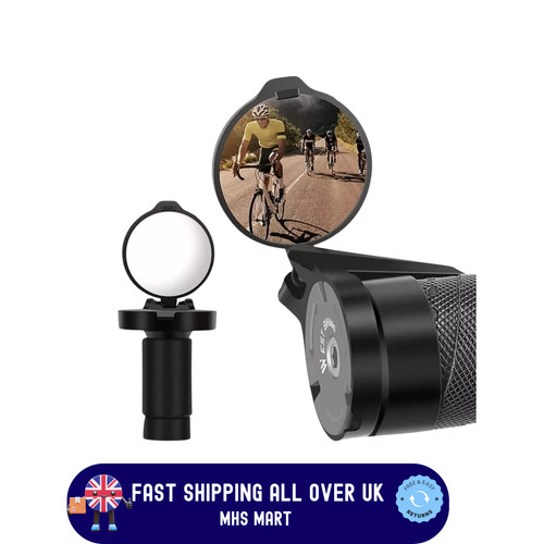 Bike rear view mirror - rear, road