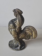 Vintage Small Brass Cockerel