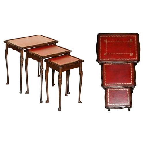 Vintage oxblood gold leaf - vintage,