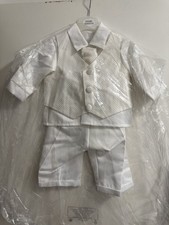 Boys christening outfit suit