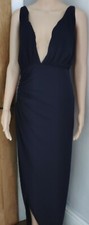 New Navy Maxi Dress Size 10 ASOS