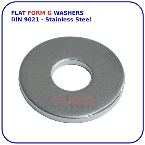Stainless steel washers flat - steel,