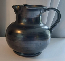 Prinknash Black Pottery Jug