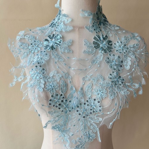 Shimmery sequined flower - sequined,