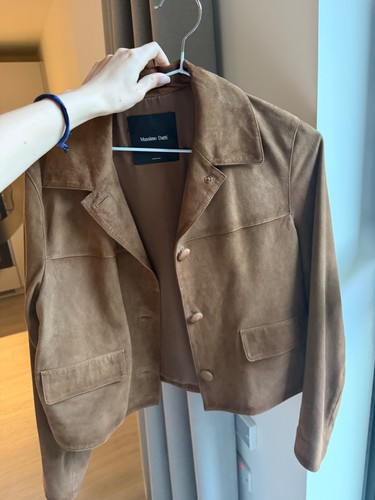 Massimo dutti suede jacket