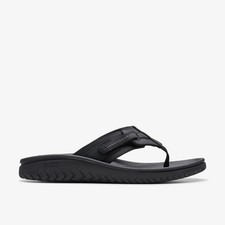 Clarks Mens Wesley Sun Black