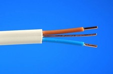 2.5mm² 6242B White Twin & Earth Cable - LS0H - 100m  Blue VS Brown 300/500 V