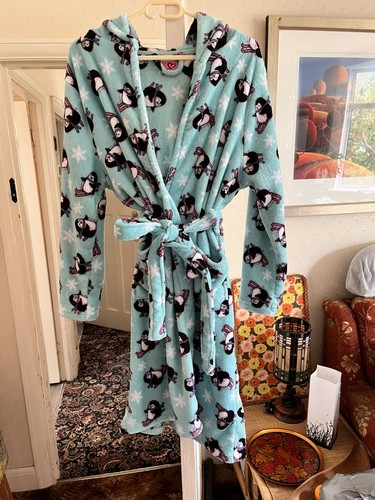 Dressing gown medium penguins - dressing,