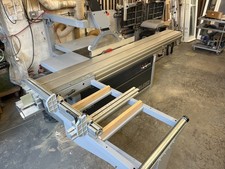 Felder K 700S Sliding Table Saw, Electronic Blade Controls & Digital Rip Display