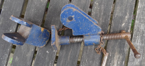 Record sash clamp ends - sash, with