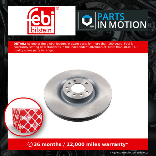Brake discs pair - 2x, vented