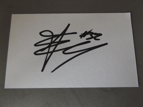 Hand signed white - hand,
