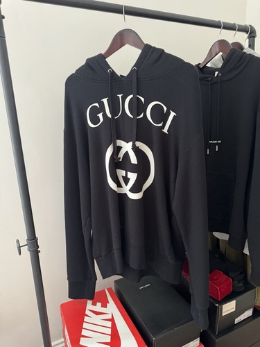 Men gucci hoodie black - men’s,