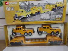 Corgi 17702 - Scammell Constructor x 2 & 24 Wheel Girder Trailer - Wimpey.
