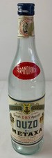4/5 quart bottle ~ OUZO BY METAXA