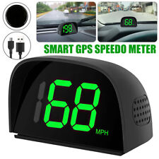 Car Speedometer Digital GPS Speedo Speed MPH HUD Head Up Display Universal NEW