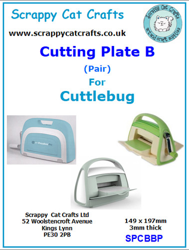 Cuttlebug cutting plate - cutting,