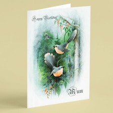 Print of painting of fantail