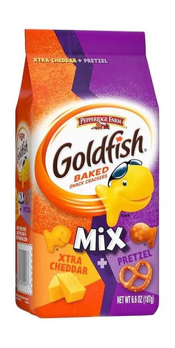 Goldfish xtra cheddar - goldfish, &