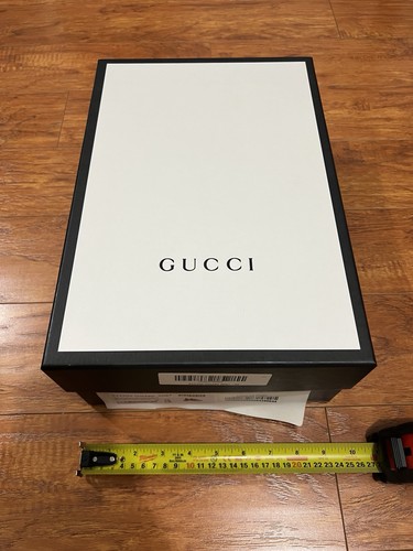 Gucci empty shoe sneaker box - gucci,