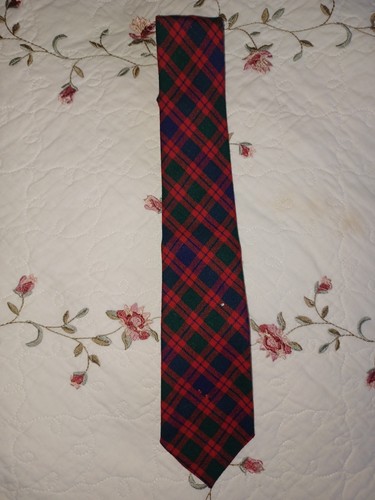 Clan skene tartan wool tie - clan,