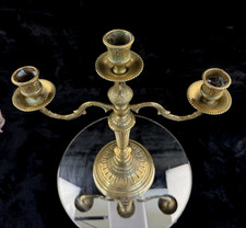 Vintage ornate solid - ornate, brass