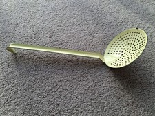 Vintage French Yellow Enamel