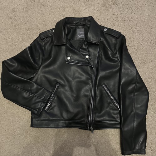 Primark black faux leather - primark,