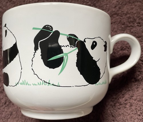 Vintage coloroll large - large, panda