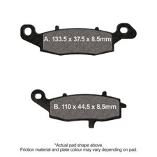 EBC Motorcycle Brake Pads DMX