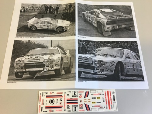 Decal lancia rally 037 - lancia,