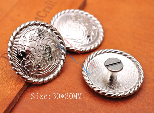 10x bright silver - 10x, flower
