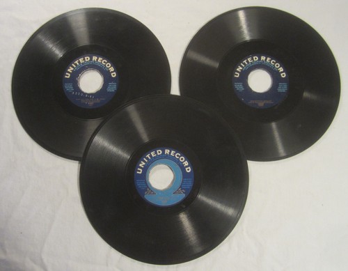United label throw a - united, 78's
