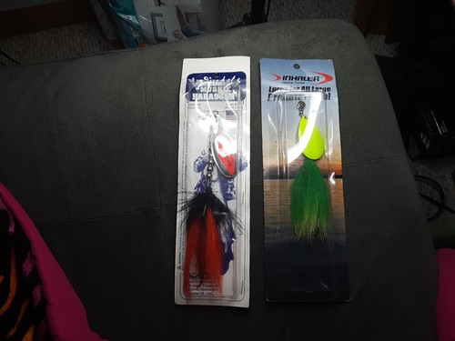 Vintage muskie bucktails - muskie,