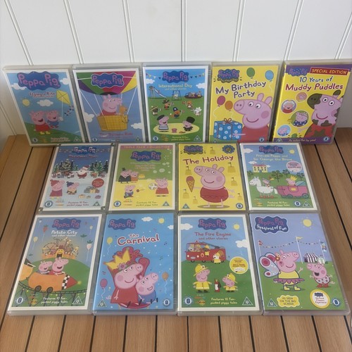 Peppa pig dvd - pig, bundle