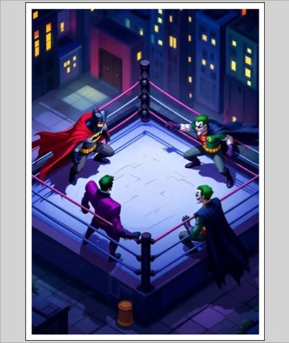 Superheroes print - superheroes,