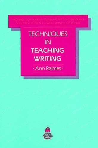 Techniques teaching writing - in,