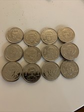 England 1998 Squad Medal Collection 21 Coins Total, Not Full Set