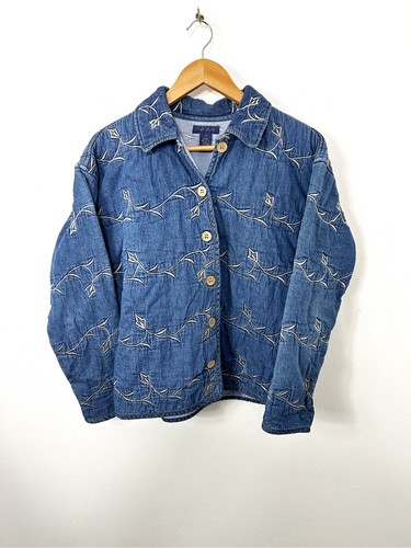 Vintage denim velvet - vintage, 90's