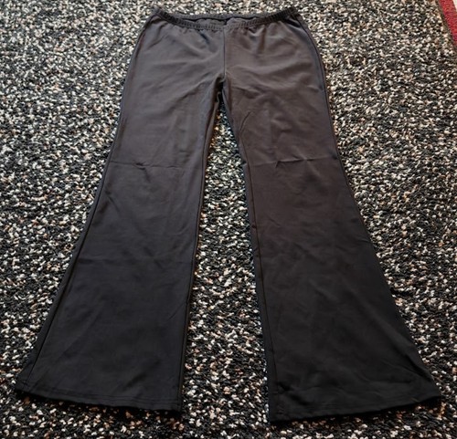 Black stretch bootcut - black,
