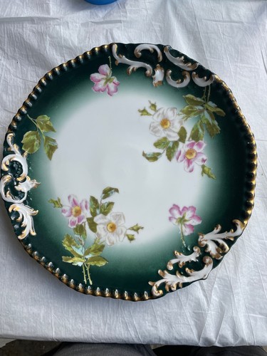 Limoges cabinet plate - t&v,