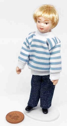 Dolls house dressed modern - dressed,