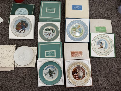 Vintage avon porcelain plates - vintage,