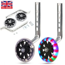 LED Kids Bicycle Stabilisers Flash Training Wheels for 12 14 16 18 20 inch Bike