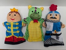 Melissa and Doug Palace Pals X3 Hand Puppets Educational Children's Toy 