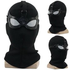 Spiderman Far From Home Cosplay Costume Mask Halloween Black Mask Party Prop