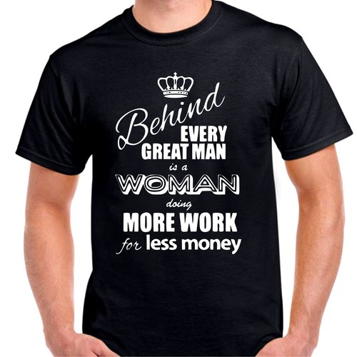 Behind man great woman hard