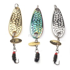 9PCS Sequins Fishhook Flies